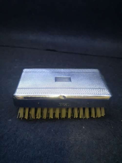 Vintage brush chromium plated - made in England