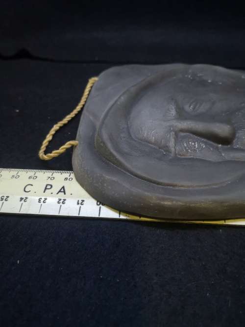 Vintage Hans die skipper metal wall hanging