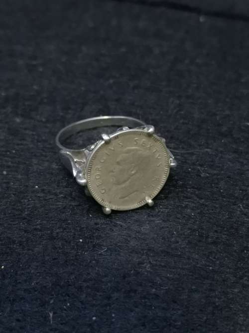 Georgivs coin ring - silver