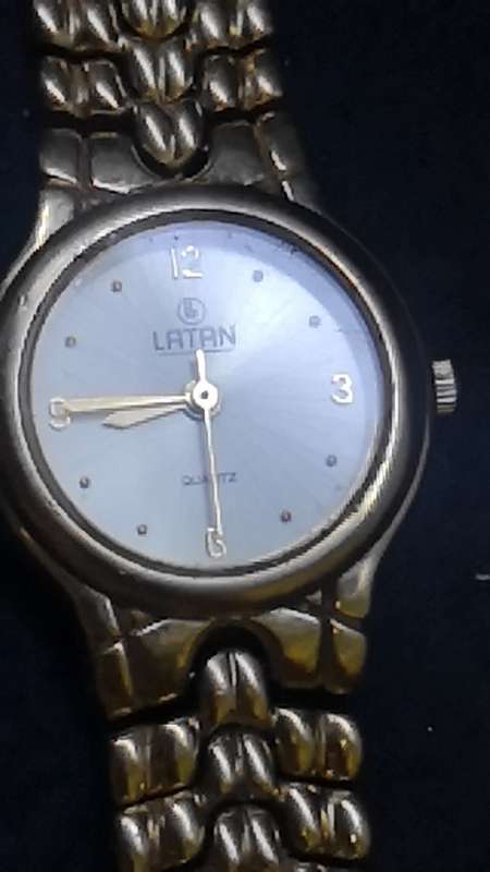 Vintage Latan ladies watch - not tested - selling as is