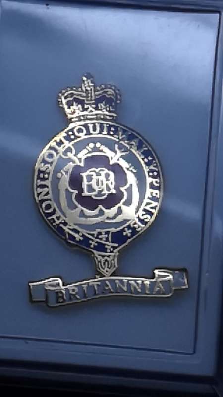 Vintage collectors Britannia Crest Pin Badge