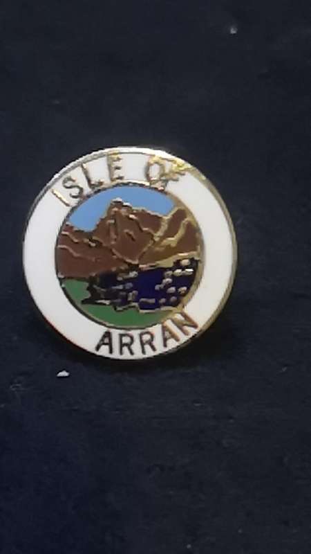 Lapel pin/badge - Isle of Arran