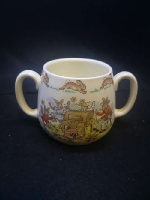 ROYAL DOULTON BUNNYKINS TWO HANDLED CUP