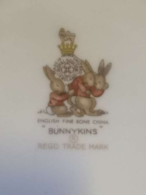 ROYAL DOULTON BUNNYKINS TWO HANDLED CUP
