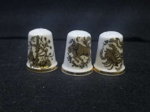 Thimbles 12 Zodiac signs - Queensway