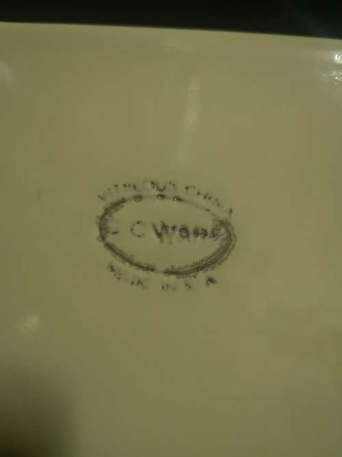 Trinket GC ware - vintage vitrious china - made in Ladysmith SA