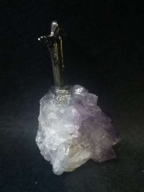 Christ the redeemer - atop amethyst
