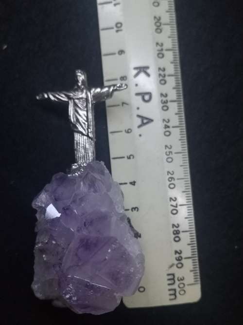 Christ the redeemer - atop amethyst