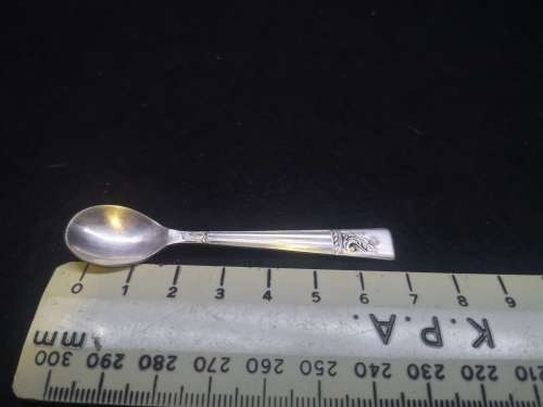 Small mustard/salt spoon - EPNS
