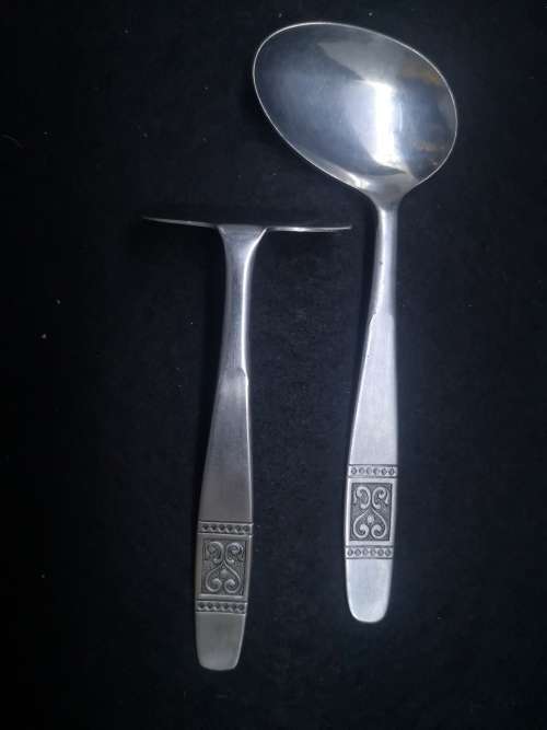 Stainless steel Japan - Spoon and pusher