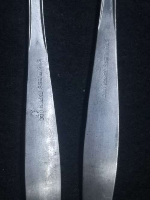 Stainless steel Japan - Spoon and pusher