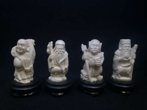 Fukurokuju set figurines