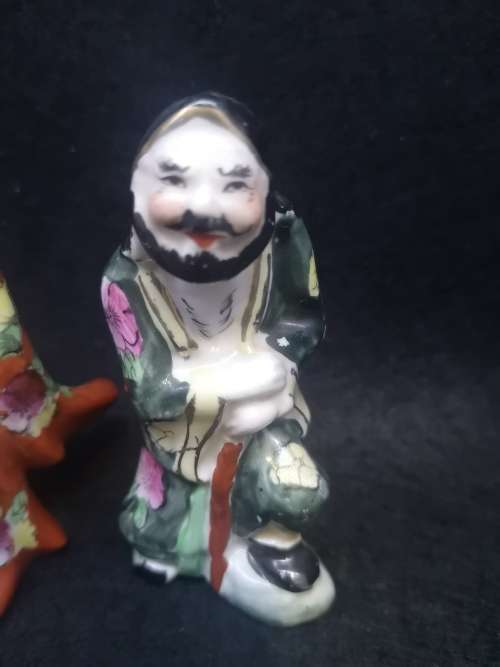 Chinese ceramic hand painted Immortals