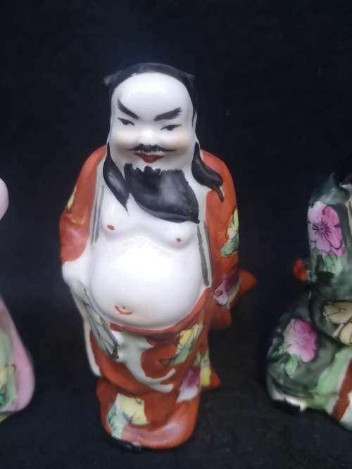 Chinese ceramic hand painted Immortals