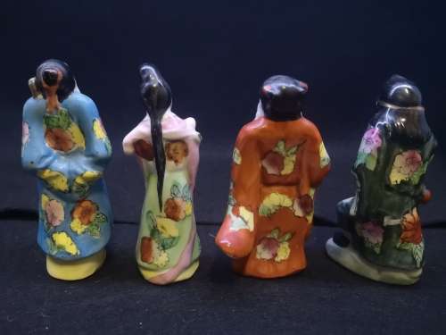 Chinese ceramic hand painted Immortals