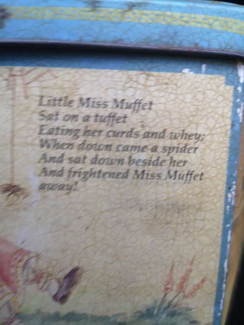 Nursery rhyme tin