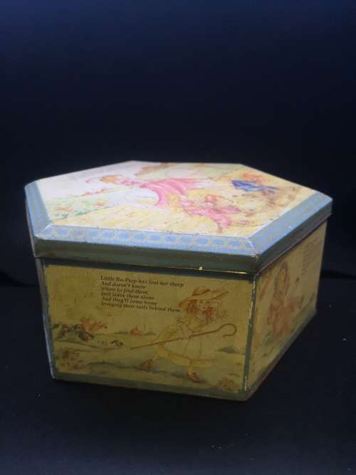 Nursery rhyme tin