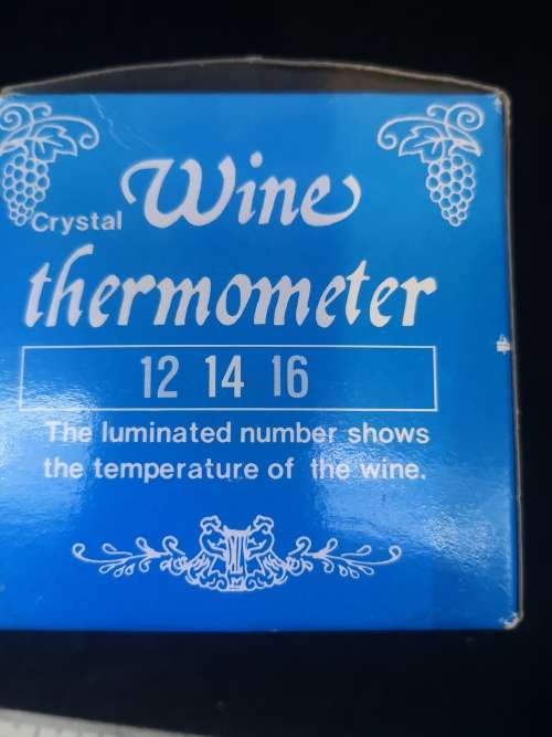 Elweco wine thermometer