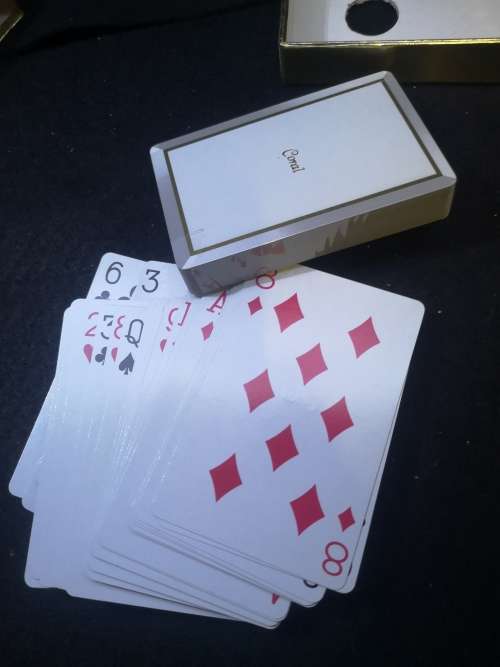 Congress playing cards cel-u-tone finish