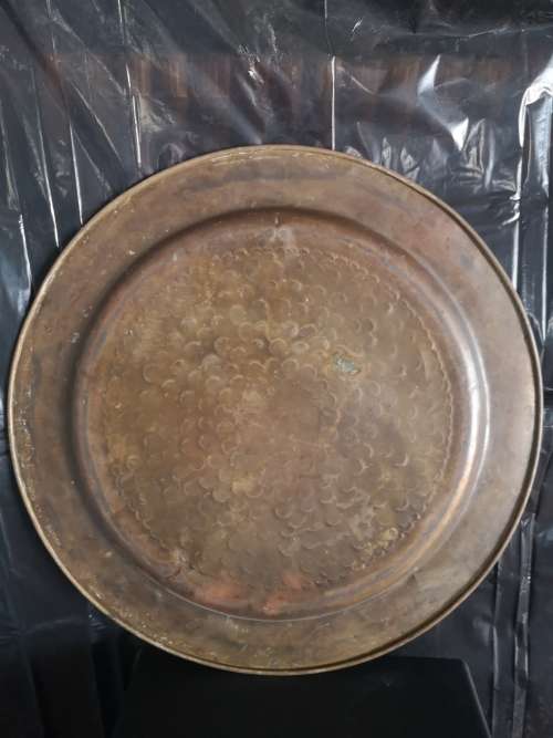 Huge brass tray/table top