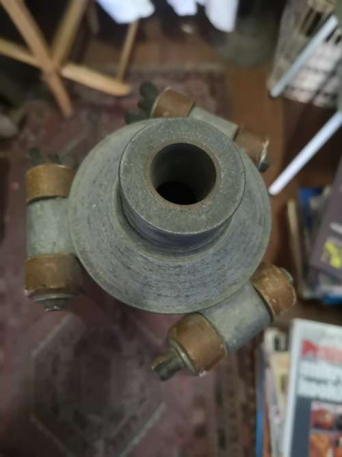 Vintage wooden extendable tripod