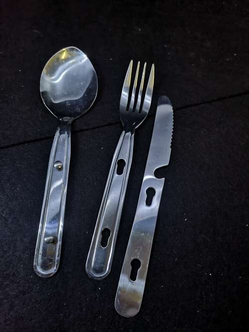 Camper/hikers utensil set