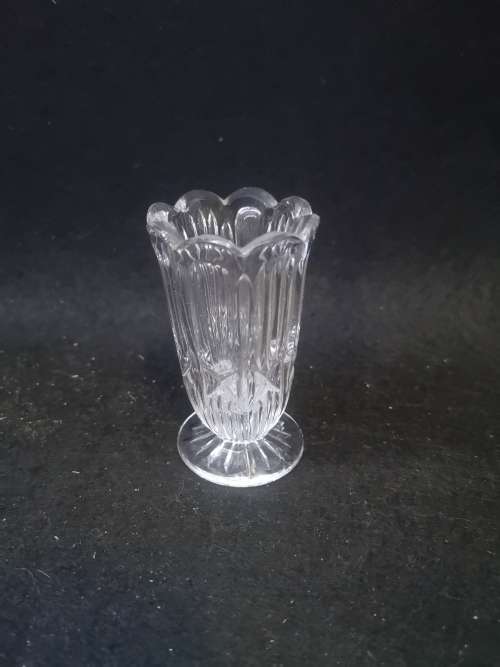 Small glass vase