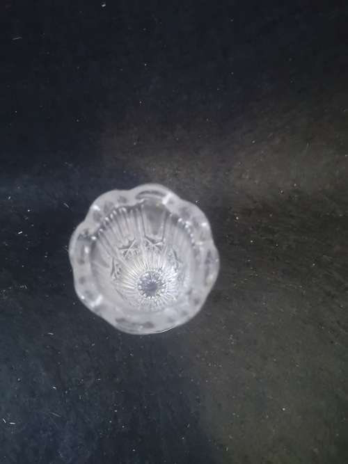 Small glass vase
