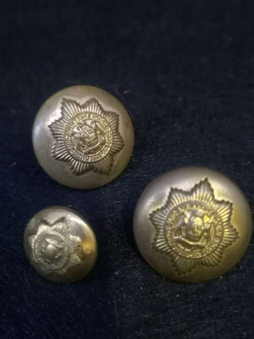 Brass buttons