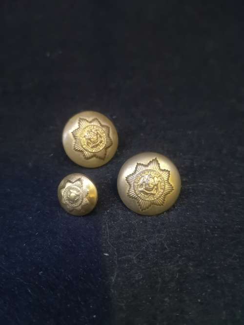 Brass buttons