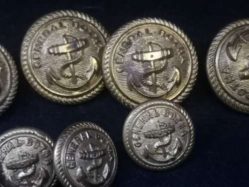 Brass buttons - General Botha