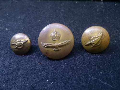 Brass buttons