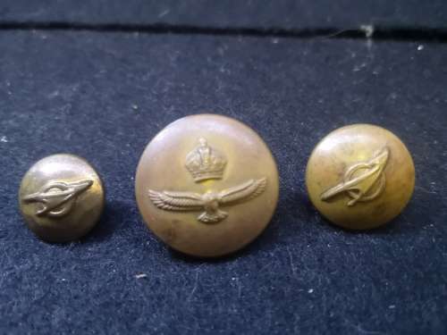 Brass buttons