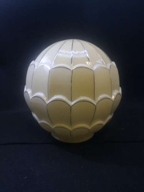 Art Deco glass cover