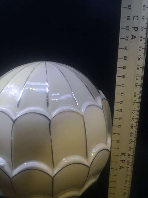 Art Deco glass cover