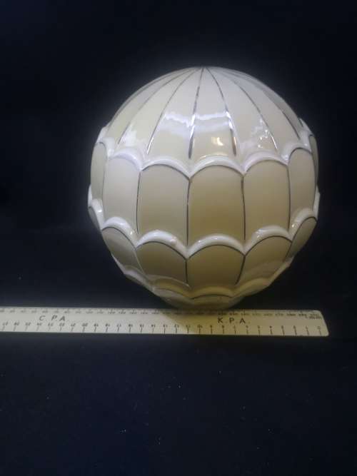 Art Deco glass cover