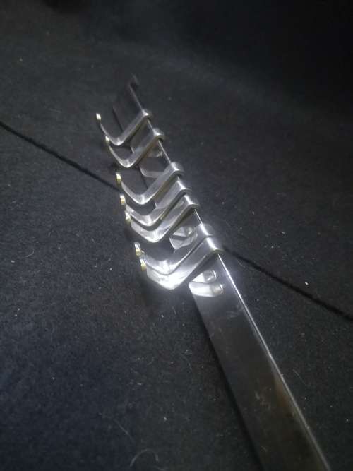 Hanging rack with hooks 35cm!  steel