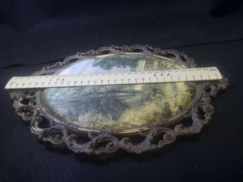 Metal frame made in Italy