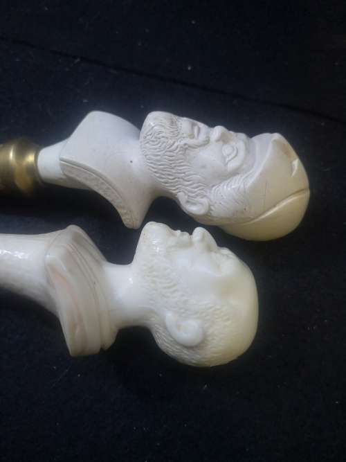 Bottle stopper and cork pull head pair - cork repaired