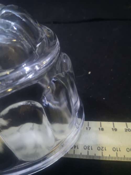 Glass jelly mold