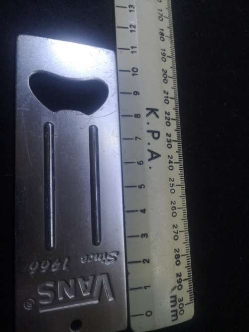 Vans since 1966 - bottle opener