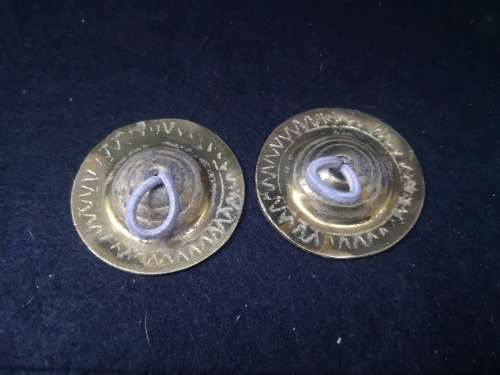 Finger cymbals Brass
