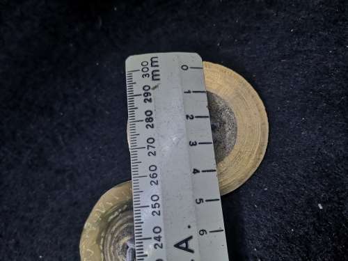 Finger cymbals Brass