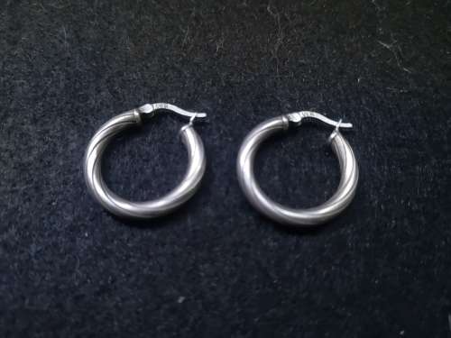 Silver earings