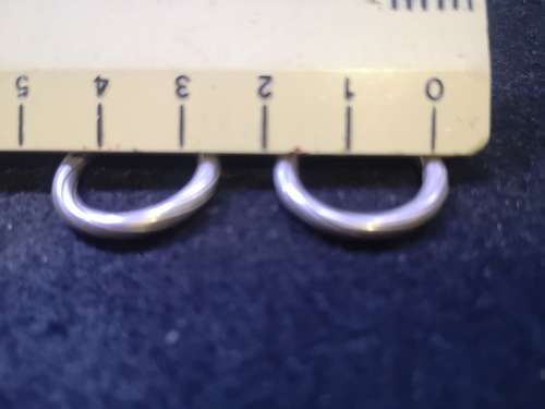 Silver earings