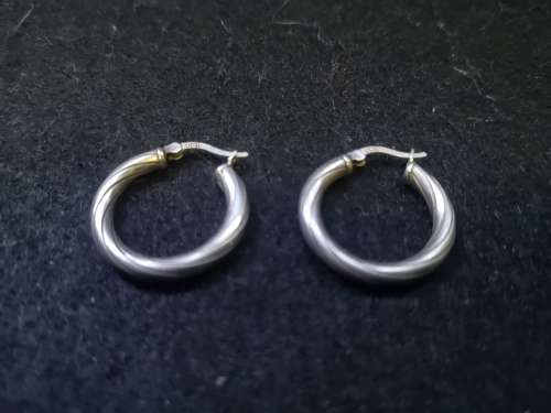 Silver earings
