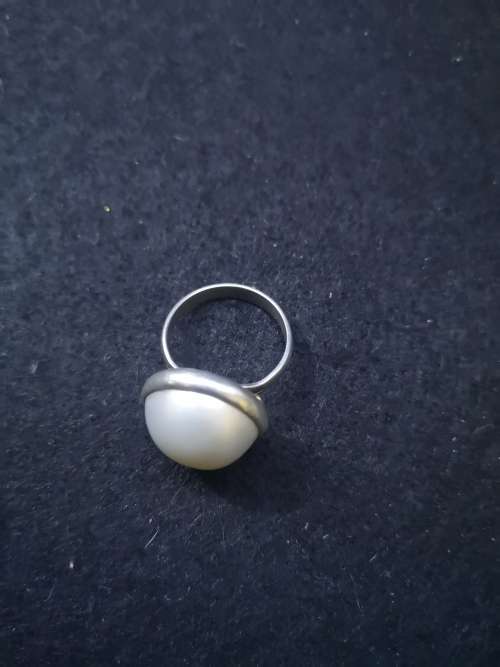 925 Silver Mabe ring N