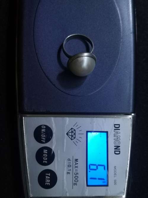 925 Silver Mabe ring N