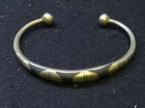 Tuareg brass bracelet
