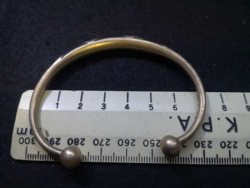 Tuareg brass bracelet